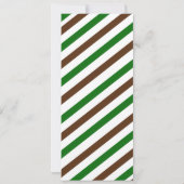 Rugby Football Ticket Pass Birthday Uitnodiging (Achterkant)