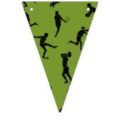 Rugby game are on Bunting Flags Vlaggetjes (Tweede vlag)