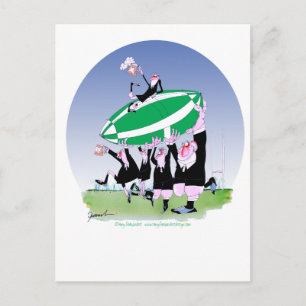 Rugby Hakka 3 Cheers, Tony Fernandes Briefkaart
