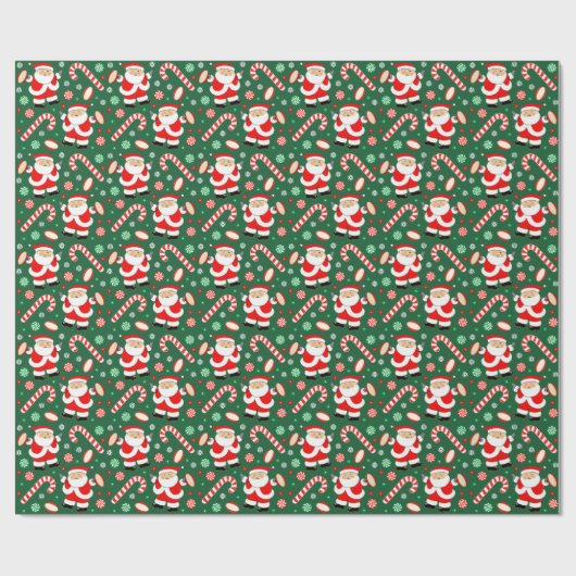 Rugby Holiday Gift Wrapping Paper Cadeaupapier (Vlak)