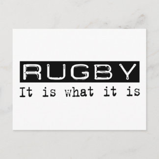 Rugby is briefkaart