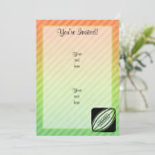 Rugby Kaart (Staand voorkant)