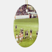 Rugby Keramisch Ornament (Rechts)