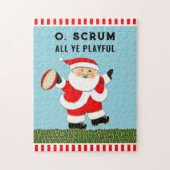 Rugby Kerstmis Legpuzzel (Verticaal)
