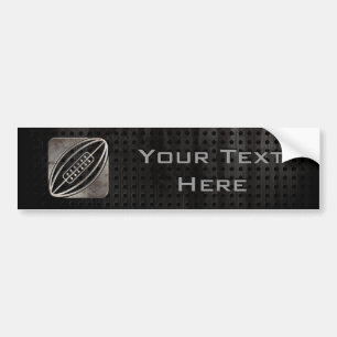 Rugby; Koel zwart Bumpersticker
