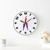 Rugby Lineout Clock Grote Klok (Huis)