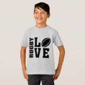 Rugby Love T-shirt (Voorkant volledig)