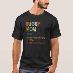 Rugby Mam Definition Rugby Mam for Women T-shirt