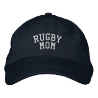 Rugby Mam. Pet geborduurd