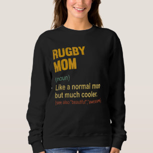 Rugby mama Definition Proud Rugby mama Trui
