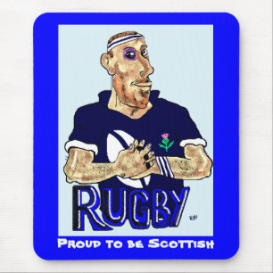 rugby mousepad muismat