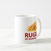 Rugby My Burve Love Coffee Mug (Devant droit)