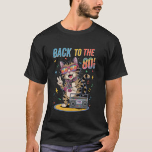 Rugby naar de 80's Kat Party Outfit 80s Outfit Man T-shirt