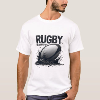 Rugby – Onstoppelijke Kracht Inktstijl T-shirt
