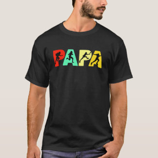 Rugby Pa Papa Rugby Vader Retro T-shirt