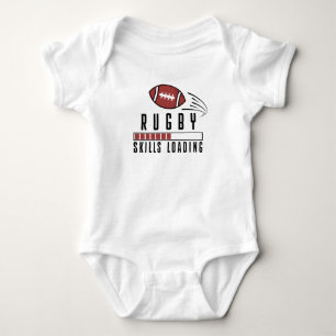 Rugby Peuter Rugby Vaardigheden Laden Schattig Rug Romper