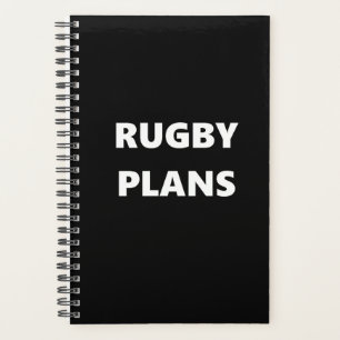 Rugby Planner Sports Thème Rugby Plans