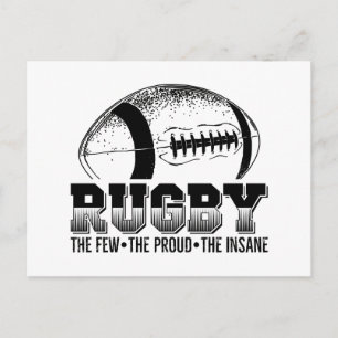 Rugby Player   Coach Team Sports Giften Briefkaart