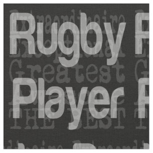 Rugby Player Extraordinaire Stof