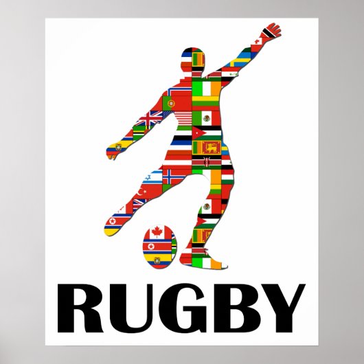 Rugby Poster (Voorkant)
