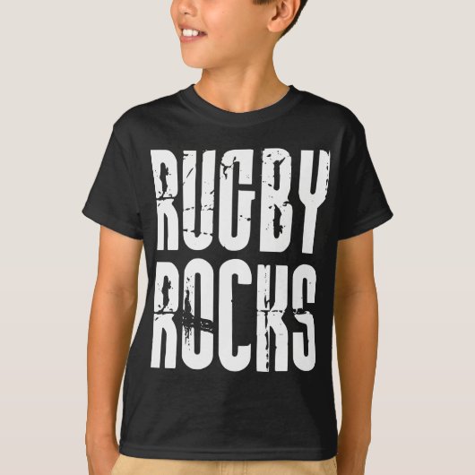 Rugby Rocks T-shirt (Voorkant)