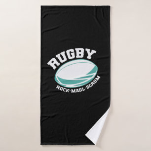 Rugby Ruck Maul Scrum Football Sport Badhanddoek
