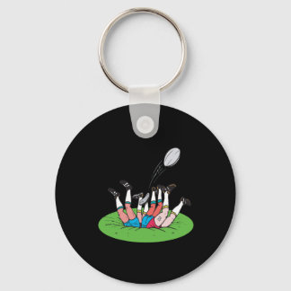 Rugby Scrum Sleutelhanger