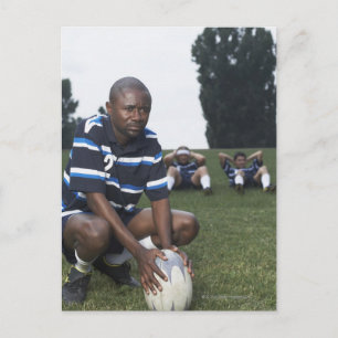 Rugby-speler 2 briefkaart