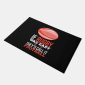 Rugby Sport Gift Deurmat (Schuin)