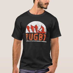Rugby stijl t-shirt