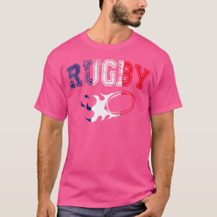 Rugby Supporter Ball Nations Australië Baseball T-shirt