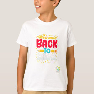 Rugby terug naar school jongens eerste dag T-shirt