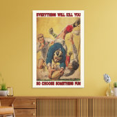 Rugby Tout Tue Vous Toile Décor Poster (Insitu(Salon))