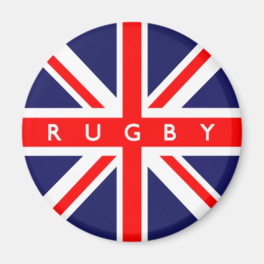 Rugby UK Flag Magneet (Voorkant)