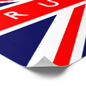 Rugby UK Flag Poster (Hoek)