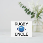RUGBY UNCLE VISITEKAARTJE (Staand voorkant)