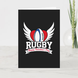 Rugby Valentijnskaart Kaart