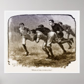 Rugby vintage - Impression d'archives (Devant)