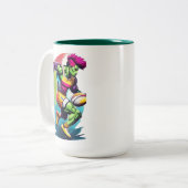 Rugby Warrior Two-Tone Mok (Voorkant links)