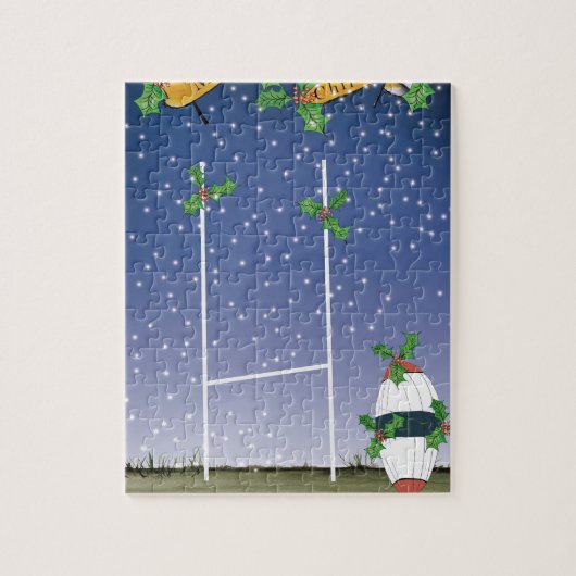 rugby xmas legpuzzel (Verticaal)
