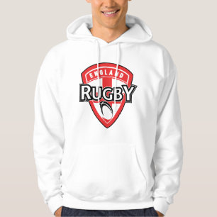 rugbykogelschild engelland onder de vlag hoodie
