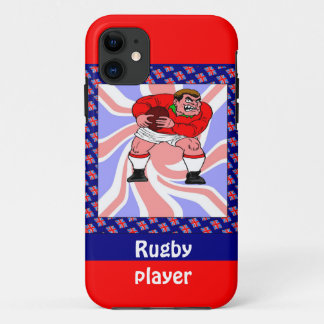 Rugbyspeler iPhone 11 Hoesje