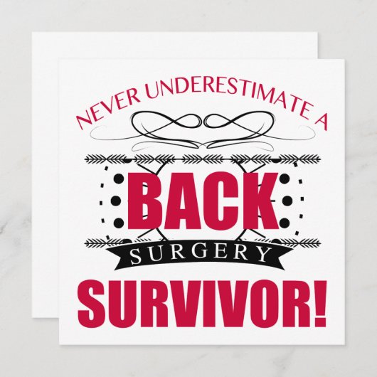 Rugchirurgie (Voorkant / Achterkant)