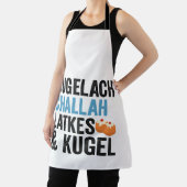 Rugelach Challah Latke & Kugel Funny Hanukkah Food Schort (Insitu)