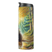 Rugged ATV Mudding Forest Adventure Thermosbeker (Geroteerd rechts)