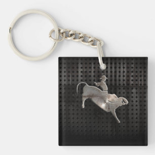Rugged Bull Rider Sleutelhanger