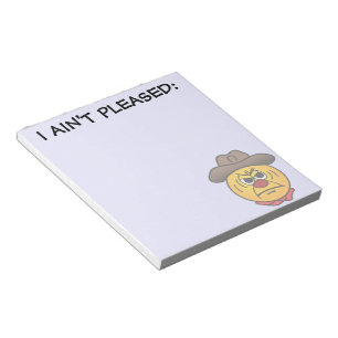 Rugged Cowboy Grumpey Notitieblok