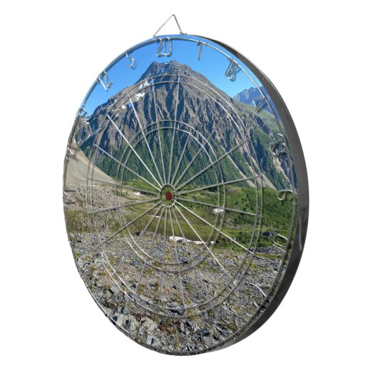 Rugged Mountain Adventure - Summer Hike Dartboard Dartbord (Voorkant Rechts)