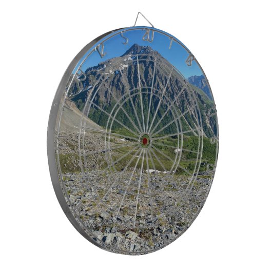 Rugged Mountain Adventure - Summer Hike Dartboard Dartbord (Voorkant Links)