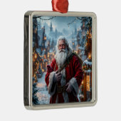 Rugged Santa Ornament (Rechts)